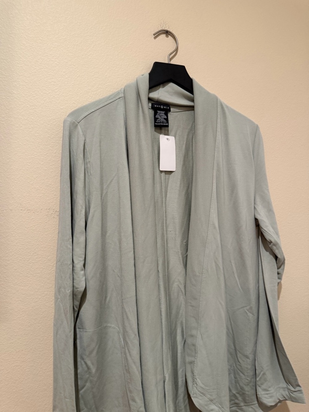 NWT Women’s Light Sage Women's Cardigan Jacket - Picture 2 of 7